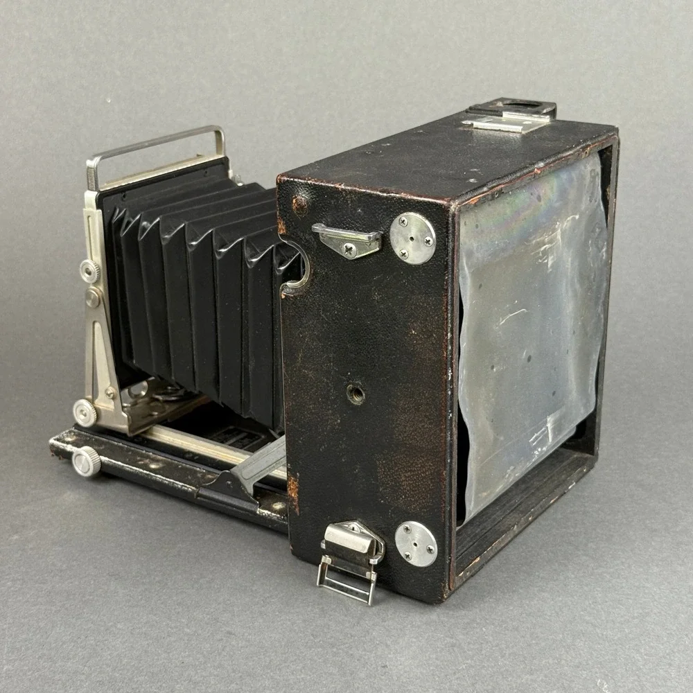 Graflex Speed Graphic Vintage 4x5 Press Camera Kalart Range Finder - For parts